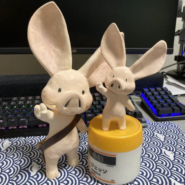 完成したロンミ